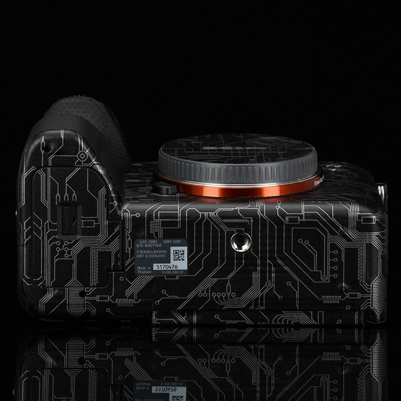 适用 A7M3/A7R3A单眼机身全包防撞条膜贴纸碳纤纹 - 图3