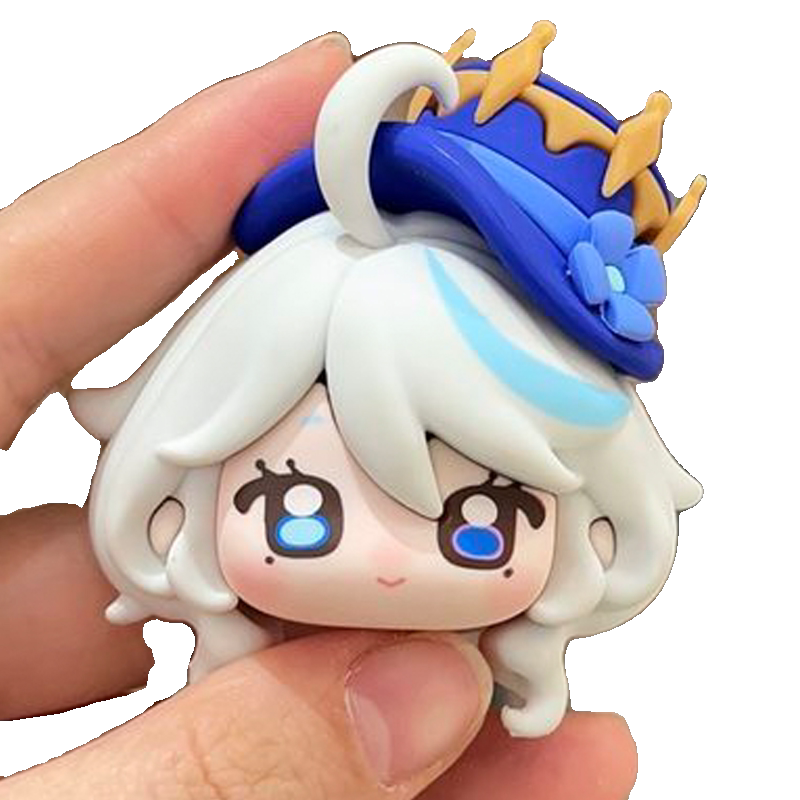 【现货】原神冰箱贴芙宁娜软胶pvc（黑芙版）