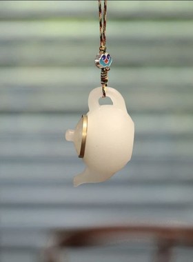 彩挂绳祥云夜光把把壶国潮夜光香囊手F机挂件包挂随身佩戴挂饰文