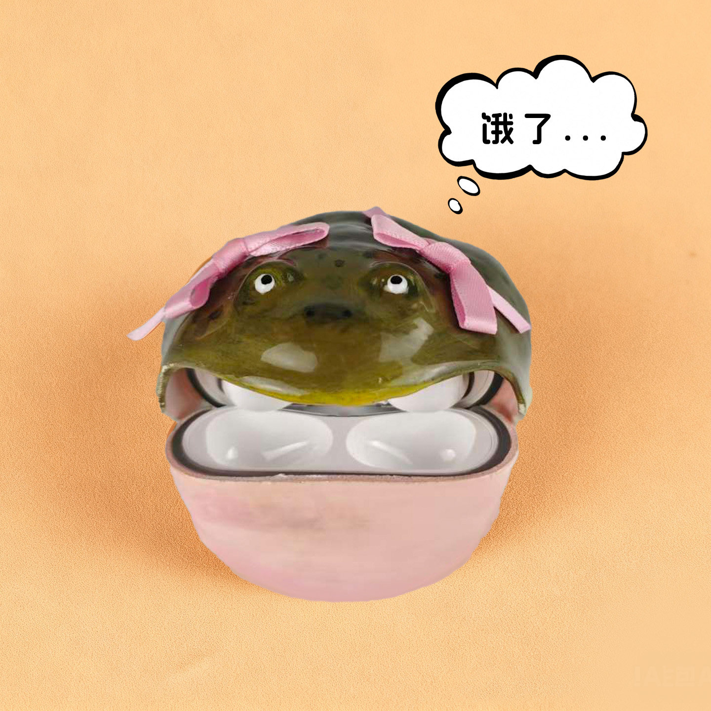 丑蛙耳机壳手工苹果airpods耳机保护套癞蛤蟆耳机盒青蛙小众高级,淘宝优惠券,粉丝福利购,淘宝优惠卷