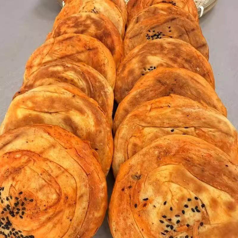 陕西特产手工油酥饼五香/香辣味现做现发加热即食,淘宝优惠券,粉丝福利购,淘宝优惠卷