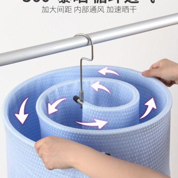 喜泽晒被子神器螺旋式床单被罩被套晾晒架阳台多功能晾衣架可折叠,淘宝优惠券,粉丝福利购,淘宝优惠卷