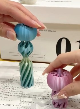 解压3d打印螺旋葫芦玩具推推乐指尖F陀螺旋礼物创意解压旋旋乐玩