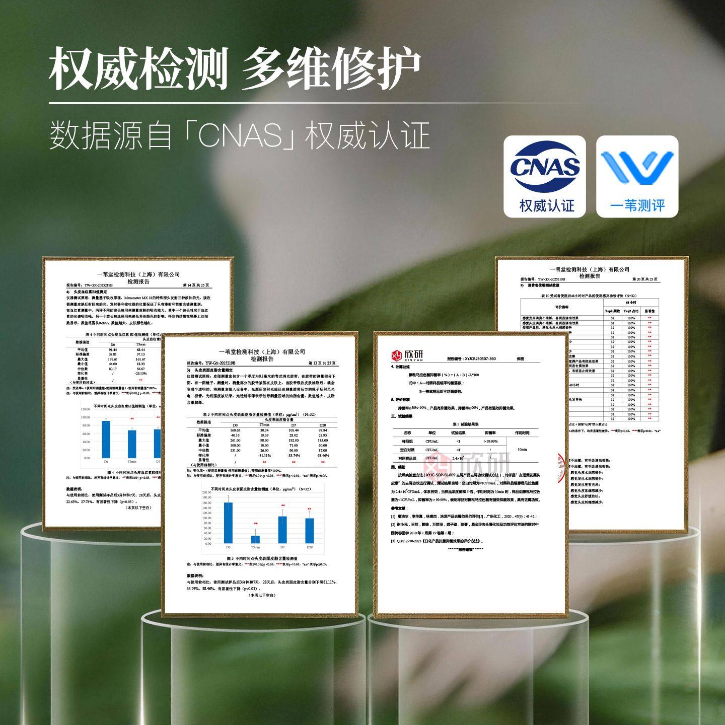 友理黄花蒿头皮素修护头皮屏障焕活强韧毛囊洗发水