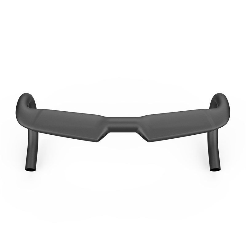 TFSA自行车碳纤维公路车把400/420/440mm 哑光内部走线公路车把 - 图0