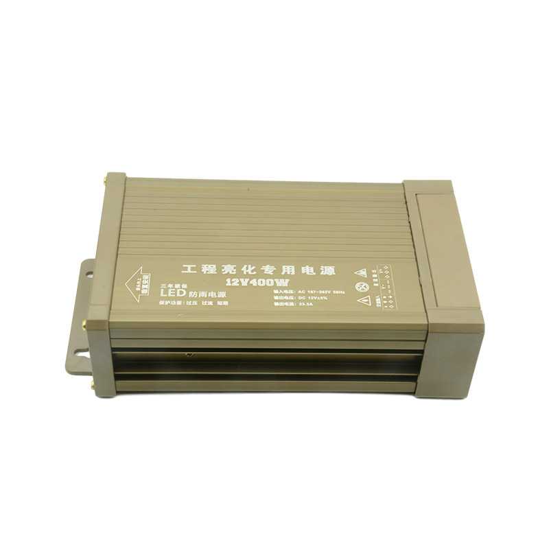 LED防雨电源12V400W驱动12V33.3A质保3年工程开关电源-锦创 - 图1
