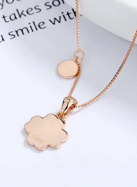 Lucky four-leaf clover love-shaped drop glue temperature col