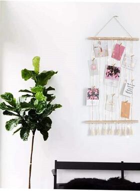 Nordic+Wall+Decoration+Room+Wooden+Stick+Photo+Frame+Artwork