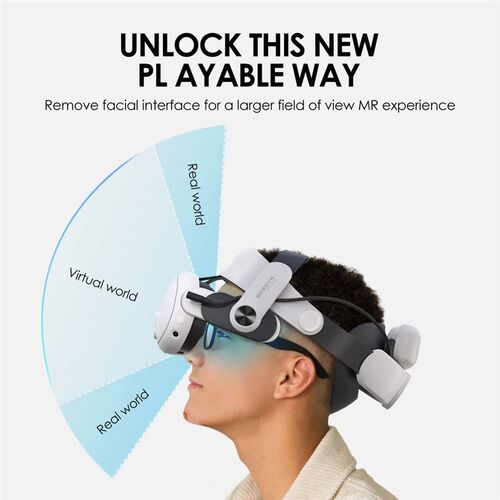 The BOBOVR M3 Pro works with the Meta Quest 3 VR Headset Bat - 图3