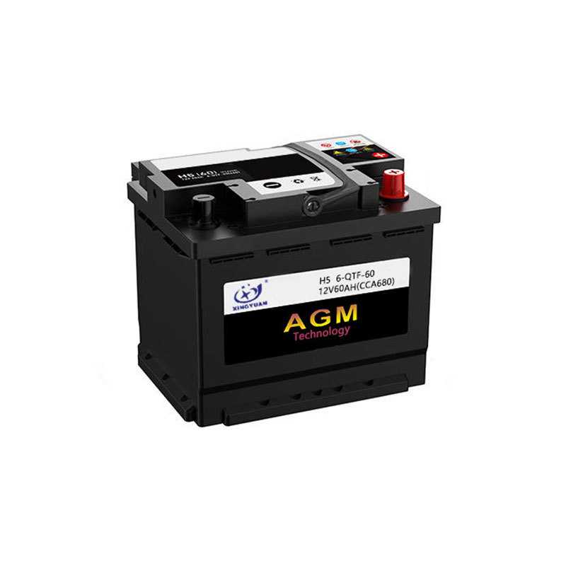 免维护6-QTF-60 H5汽车深循环充电电瓶 Agm启停车用12V60AH蓄电池 - 图3