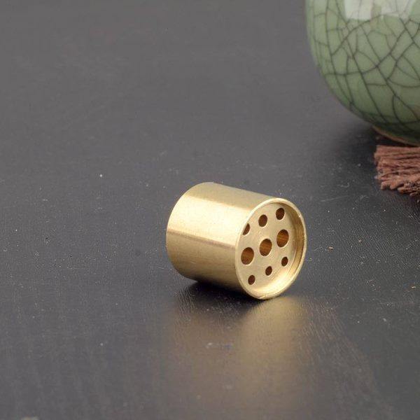 纯铜香插盘香架实心家用中式香插九孔线香座坐支架香炉香托香夹,淘宝优惠券,粉丝福利购,淘宝优惠卷