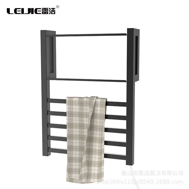 酒店工程浴室消毒烘干毛巾架电热毛巾架智能插电家用置物架 - 图2