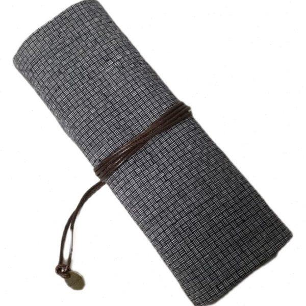 中国风复古卷帘笔袋 钢笔笔帘 布艺卷笔袋大容量学生便携文具袋,淘宝优惠券,粉丝福利购,淘宝优惠卷