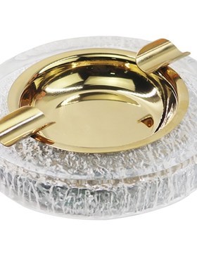 轻奢现代大理石烟灰缸家用客厅样板房酒店办公会所售楼Z处高级摆