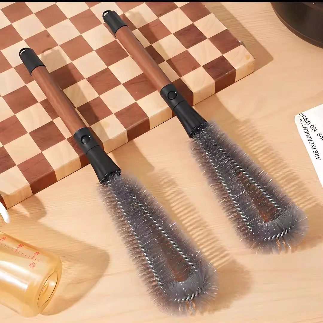 【下单立减50】新款多功能软毛杯刷奶瓶清洁刷子可弯曲长柄刷KF,淘宝优惠券,粉丝福利购,淘宝优惠卷