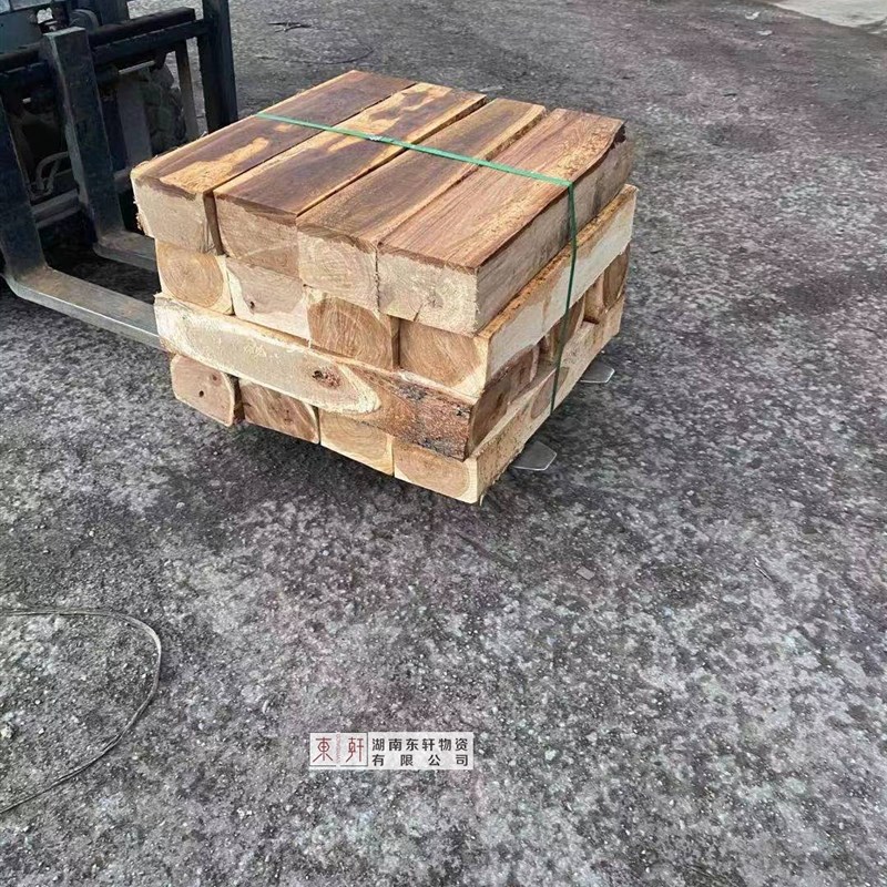 枕木榆木吊车硬杂l木垫木矿用实木设备垫木建筑桥梁枕木拉钢卷定 - 图1