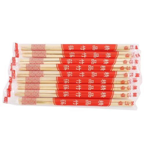 一次性筷子批发饭店外卖筷专用快餐便宜竹筷卫生家用方便包装商用 - 图3