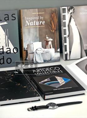 装饰书酒店样板间饰品摆件书样板房书籍茶几书房书柜艺术画册装饰