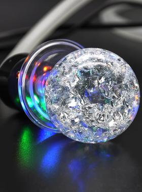 大小水晶球气泡球玻璃球冰裂球风水轮石磨水车假山流水摆件配件