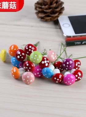 苔藓微景观摆件植物盆栽多肉配件仿真泡沫蘑菇装饰花盆造景小摆件