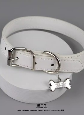 甜酷朋克choker骨头项圈情侣款