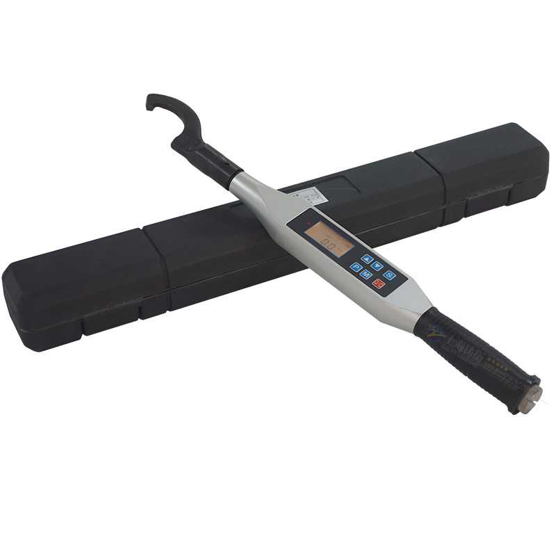 工业级数字扭力扳手3/8 可调节扭矩扳手2-10nm 可换头力矩扳手 - 图2