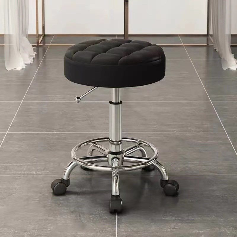 美容美发凳子滑轮旋转升降大工凳圆凳理发店转椅专用万向轮耐用,淘宝优惠券,粉丝福利购,淘宝优惠卷