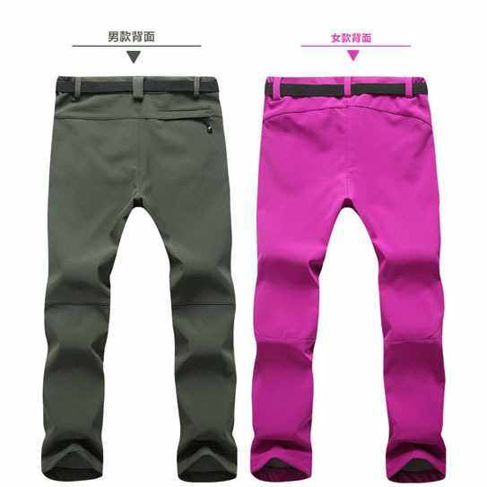 加厚冲锋裤男女抓绒修身秋冬季大码防水防风软壳滑雪户外登山长裤,淘宝优惠券,粉丝福利购,淘宝优惠卷