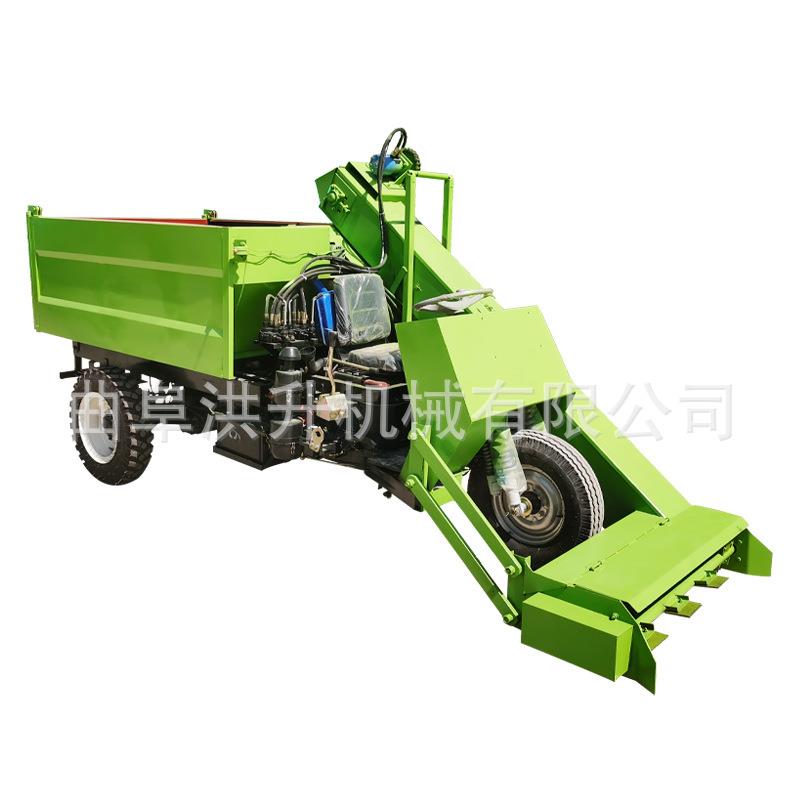 2方柴油清粪车牛羊猪舍铲粪机四轮5方粪便清理机 - 图3