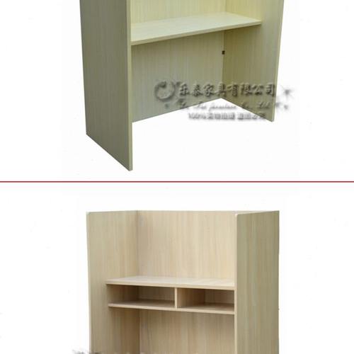 学生课桌面对面桌椅培训桌辅导桌培训一对一全托封闭隔音屏风隔断 - 图1