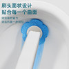 Disposable toilet brush set wall-mounted toilet cleaning brush disposable automatic flip-up toilet cleaning artifact