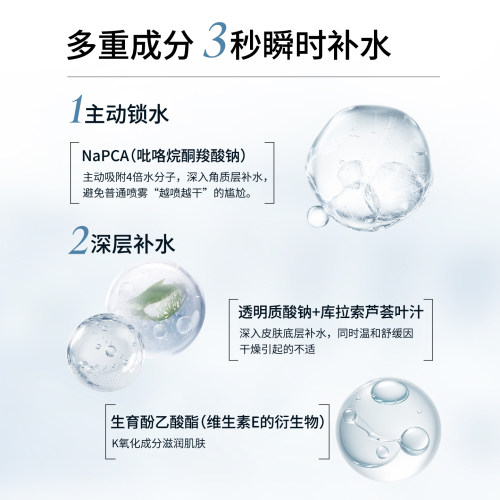 美版如新NuSkin官方旗舰滋润喷雾液 补水保湿 250ml效期至28年4月 - 图1