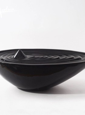 艺术品雕塑酒店摆件酒店水波y纹玄关摆设台生财送礼现货水能生财