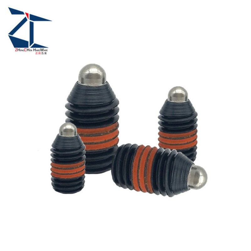 (品质保证)弹簧柱塞SPJS 3/4/5/6/8/10/12/16定位柱柱塞螺丝 - 图0