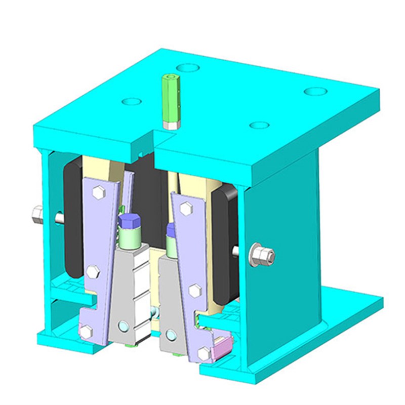 杭州沪宁渐进式安全钳QJB2500 单/双提拉 QJ2500A1 电梯配件 - 图2