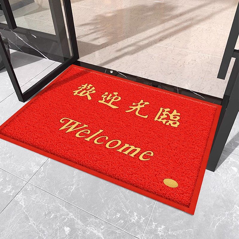 入户门地垫进门大门口出入平安门垫2025新款红色丝圈脚垫门外地毯,淘宝优惠券,粉丝福利购,淘宝优惠卷