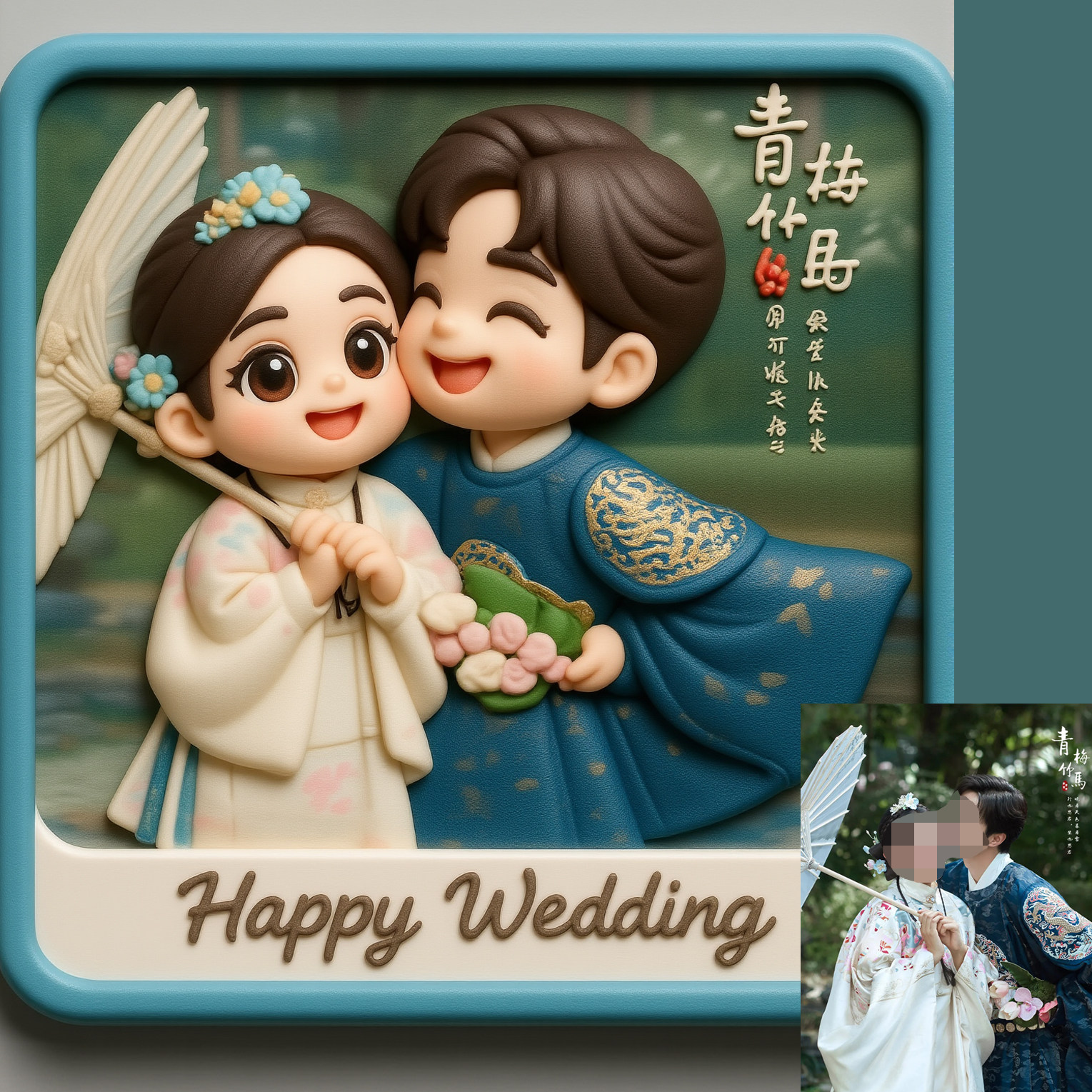 个性定制卡通冰箱贴照片3d打印情侣浮雕画生日结婚纱伴礼物冰箱贴,淘宝优惠券,粉丝福利购,淘宝优惠卷