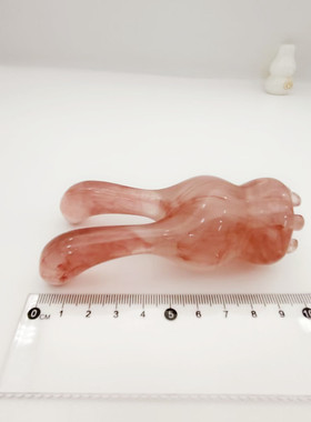 树脂按摩朱雀三啄兔子鼻刮莲蓬器 拨筋棒眼睛鼻梁推