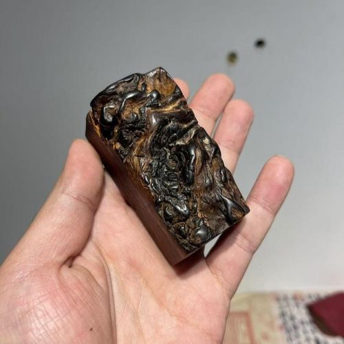 枣木手把件d雷击碳化纹一物一图老料枣木吊坠雷焦雷痕 - 图2