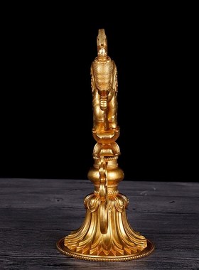 3D精工艺马宝h纯铜尼泊尔供品摆件 藏式七政宝 七珍宝 象宝