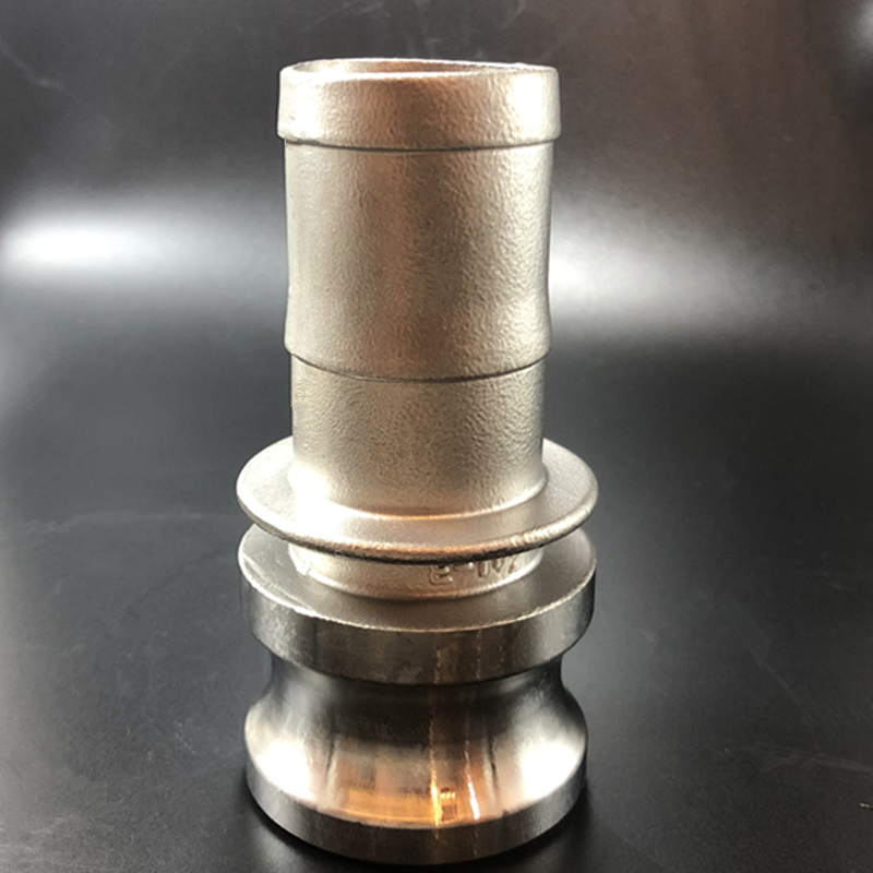 304不锈钢E型快速接头/板把式快速接头/消防接头/油管接头/DN15 - 图1