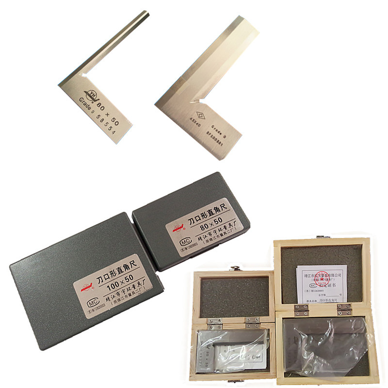 包邮靖江牌0级窄边刀口直角尺30*20 50*32 63*40 90*50---160*100,淘宝优惠券,粉丝福利购,淘宝优惠卷