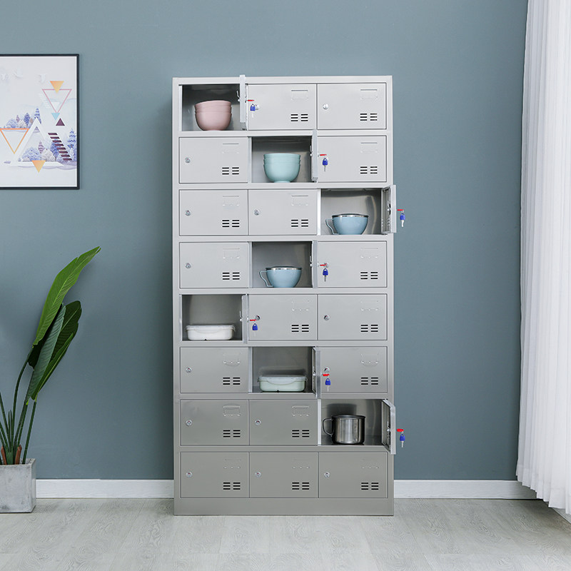 304不锈钢更衣柜员工浴室储物柜多门鞋柜多格食堂餐具碗柜子定做,淘宝优惠券,粉丝福利购,淘宝优惠卷