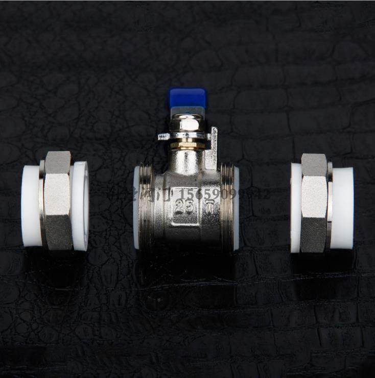 精品家装加厚PPR铜活接球阀 双头活接热熔铜球阀 热熔管开关阀门,淘宝优惠券,粉丝福利购,淘宝优惠卷