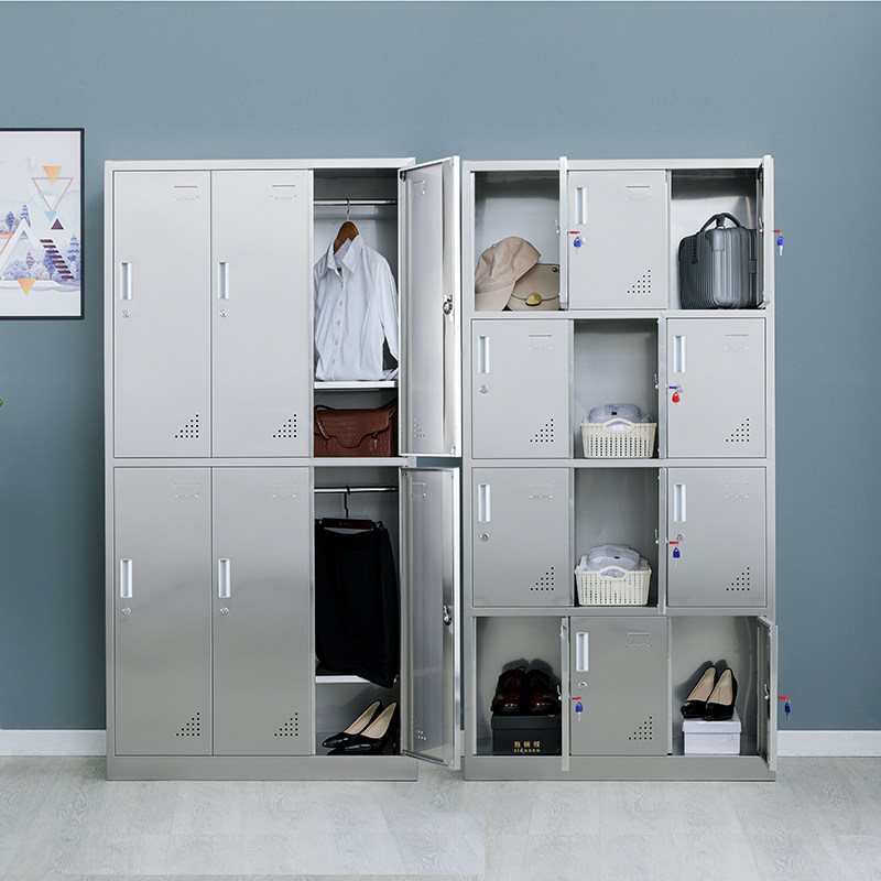 304不锈钢更衣柜员工浴室储物柜多门鞋柜多格食堂餐具碗柜子定做,淘宝优惠券,粉丝福利购,淘宝优惠卷