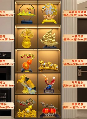 乔迁新居客厅摆饰k玄关酒柜装饰品摆件现代轻奢电视柜摆件家居摆