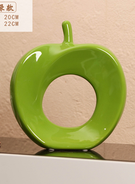 现代简约创意摆件客厅装饰品桌面电视柜酒柜摆设办公室陶瓷工艺品