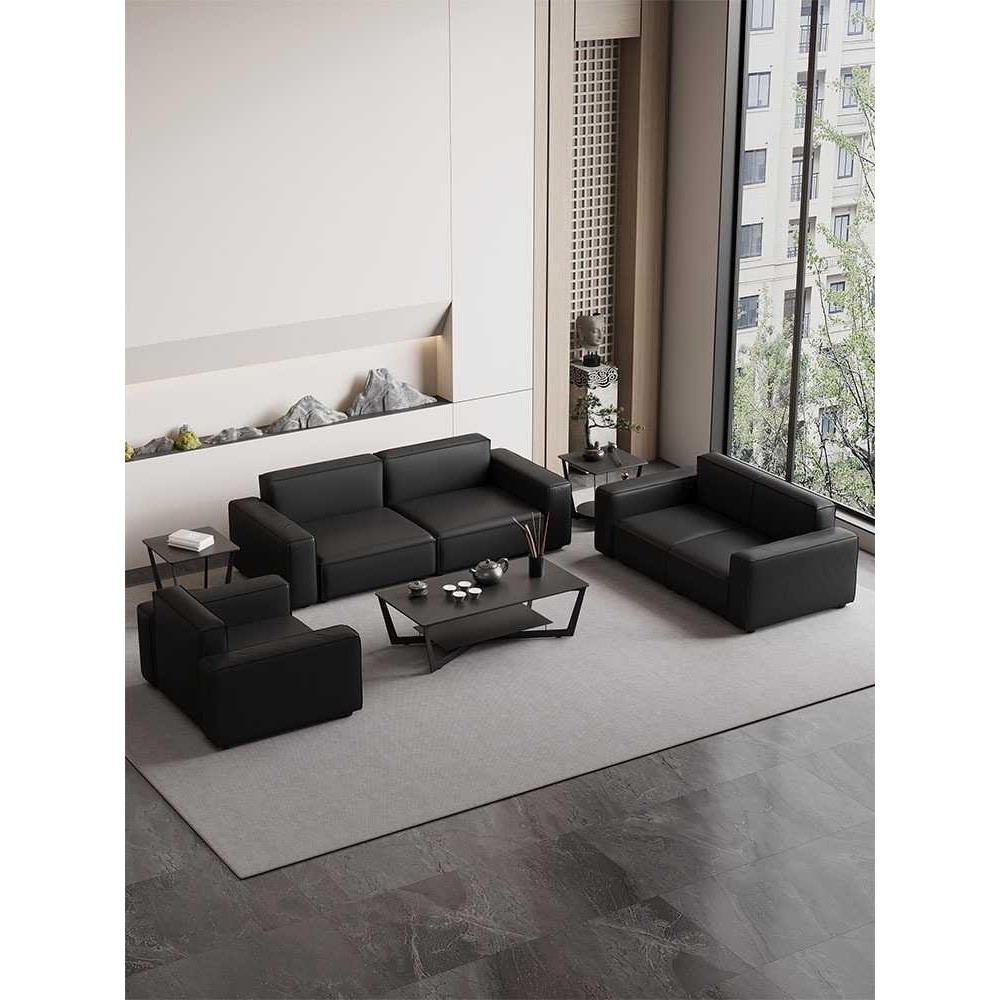 办公沙发茶几组合套装商务休息区贵宾接待洽谈会议办公室家具,淘宝优惠券,粉丝福利购,淘宝优惠卷