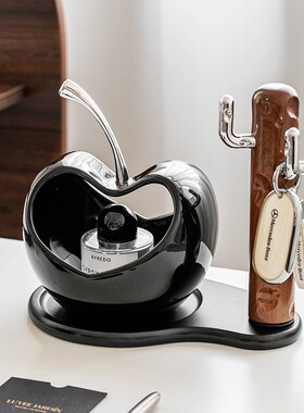 入户门口玄关放钥匙收纳置物架摆件轻奢鞋柜客厅装饰乔迁新居