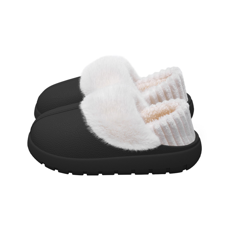 可拆卸棉拖鞋男款2025新款冬季厚底保暖加绒加厚包跟男士防水棉鞋,淘宝优惠券,粉丝福利购,淘宝优惠卷